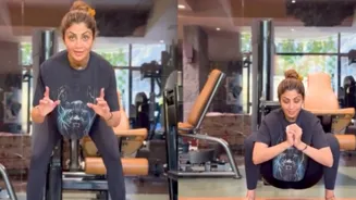 Shilpa Shetty Uses Malasana For Joint Health