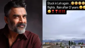 R Madhavan Stranded in Leh Due to Rain