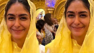 Mrunal Thakur Joyfully Celebrates Janmashtami