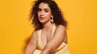 Sanya Malhotra's Airport Style Wins Hearts