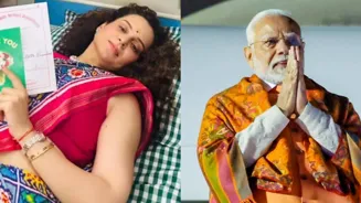 Kangana Celebrates Modi's Birthday With Havan