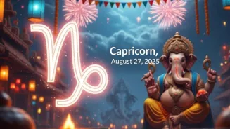 Capricorn: Finances Improve, Ganesha Blesses