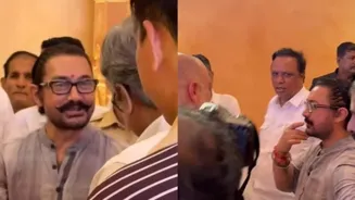 Aamir Khan Visits Ganpati Pandal