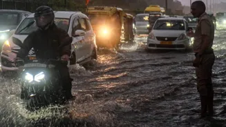 Monsoon mayhem in North India;Delhi,Punjab flooded