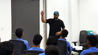 Rohit motivates India’s next-gen U19 cricketers