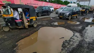 Mumbai Suburbs Face Pothole Crisis