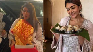 Mrunal Thakur Celebrates Ganesh Chaturthi