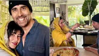 Akshay Kumar Marks Raksha Bandhan With Family