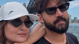 Sonakshi Sinha Finds Zaheer Reading Horoscope
