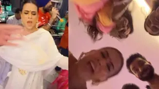 Aly Goni, Nia Sharma Dance At Ganpati Fest