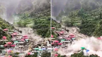 ISRO Images Show Uttarkashi Flood Damage