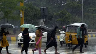 Heavy Rain Alert Issued For Andhra Coast