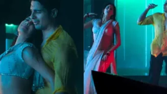 'Param Sundari': Sidharth, Janhvi slay in new song