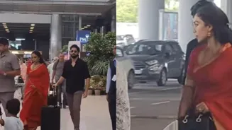Sobhita And Naga Spotted At Airport