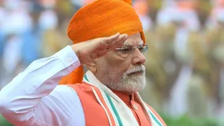 Modi's Turban Honors India on Independence Day