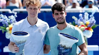 Sinner forced to retire in Cincinnati Open final