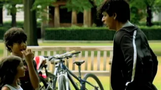 SRK Teases Aryan: Don't Bully Suhana!