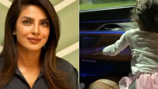 Priyanka Chopra in Hyderabad for SSMB 29