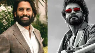 Naga Chaitanya Watches Nagarjuna's Coolie
