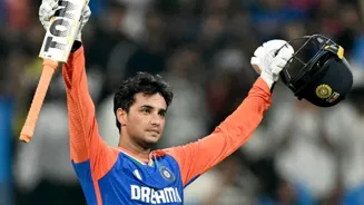 Abhishek joins Kohli & Surya in special T20I club