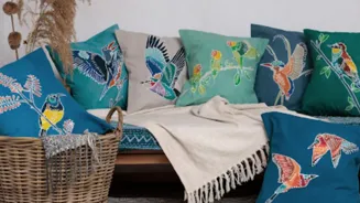 Handmade Decor Revives Festive Modern Homes