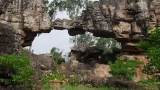 See Tirumala's 250-Million-Year-Old Rock Arch