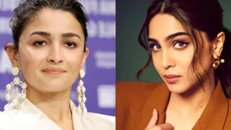 Alia & Sharvari Dance to Celebrate Alpha Wrap