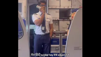 Pilot's Hindi Wins Hearts in Patna