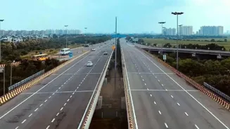 Hyderabad-Vijayawada Highway Work Progresses