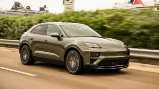 Electric Porsche Offers Keyless Entry, Games