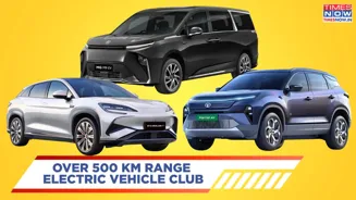EVs: 5 Indian Family Cars Exceed 500 Km Range