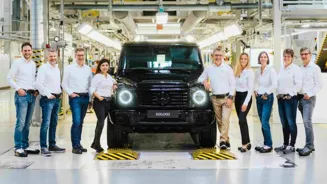 Mercedes G-Wagon Hits 600,000; Not a V8