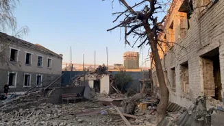 Drone attack cuts power in Zaporizhzhia