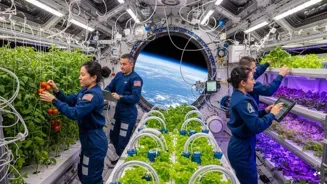 Astronauts Grow Food: Farming's Space Future?
