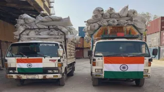 India sends aid to Afghanistan after quake