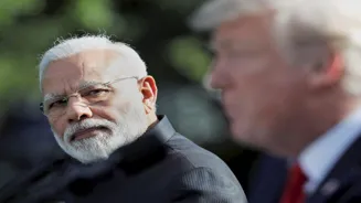 India faces Trump tariffs in global turmoil.