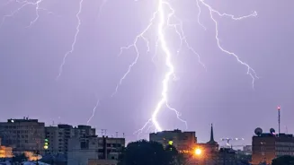 Lightning Kills Three at School in Sonbhadra