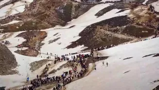 125K Pilgrims Visit Mata Vaishno Devi Shrine