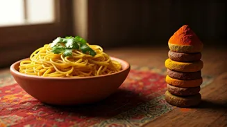 Make Pasta with a Delicious Indian Flavor