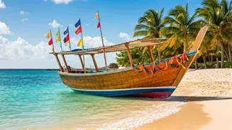 Indians, Escape to Anguilla in the Caribbean.