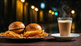 Enjoy Easy Snacks with Tea in Mumbai's Monsoon
