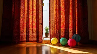 Decorate Windows With Indian Style DIY Ideas