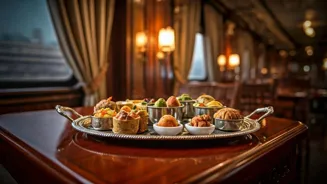 Fine Dining Is On Track For Luxury Train Trips