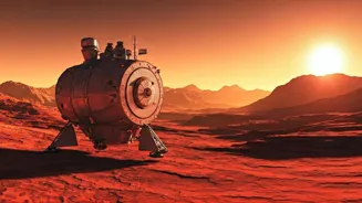 Secrets of Mars are being revealed now.