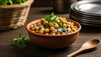 Enjoy Protein-Rich Indian Kala Chana Chaat
