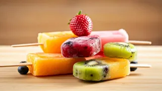 Make Your Own Cool Fruit Popsicles At Home