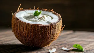 Eat Coconut Malai For Energy And Health