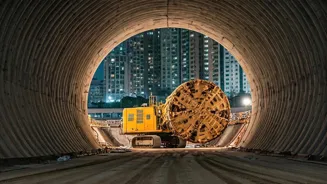 Mumbai Builds Tunnels to Cut Traffic