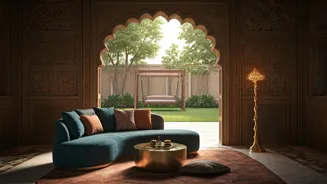 Curved Sofas Are India's New Home Decor Trend