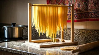 Dry Pasta Easily in Indian Kitchens